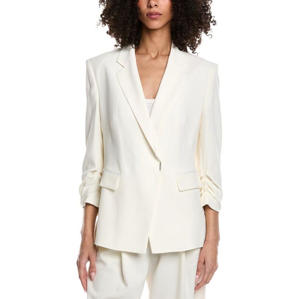 Hugo Boss Womens Boss Jia 8 Jacket, White